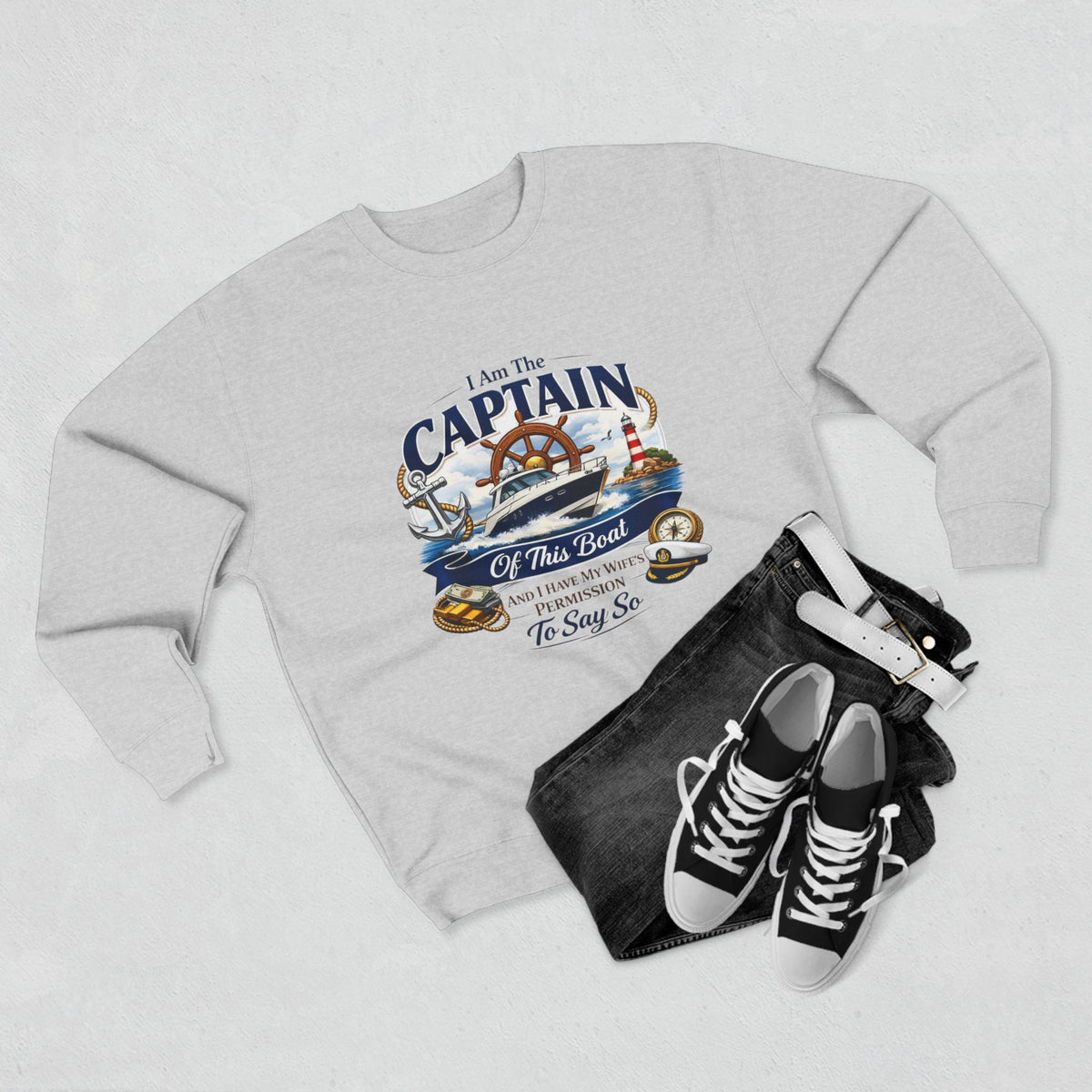 Captain Unisex Crewneck Sweatshirt