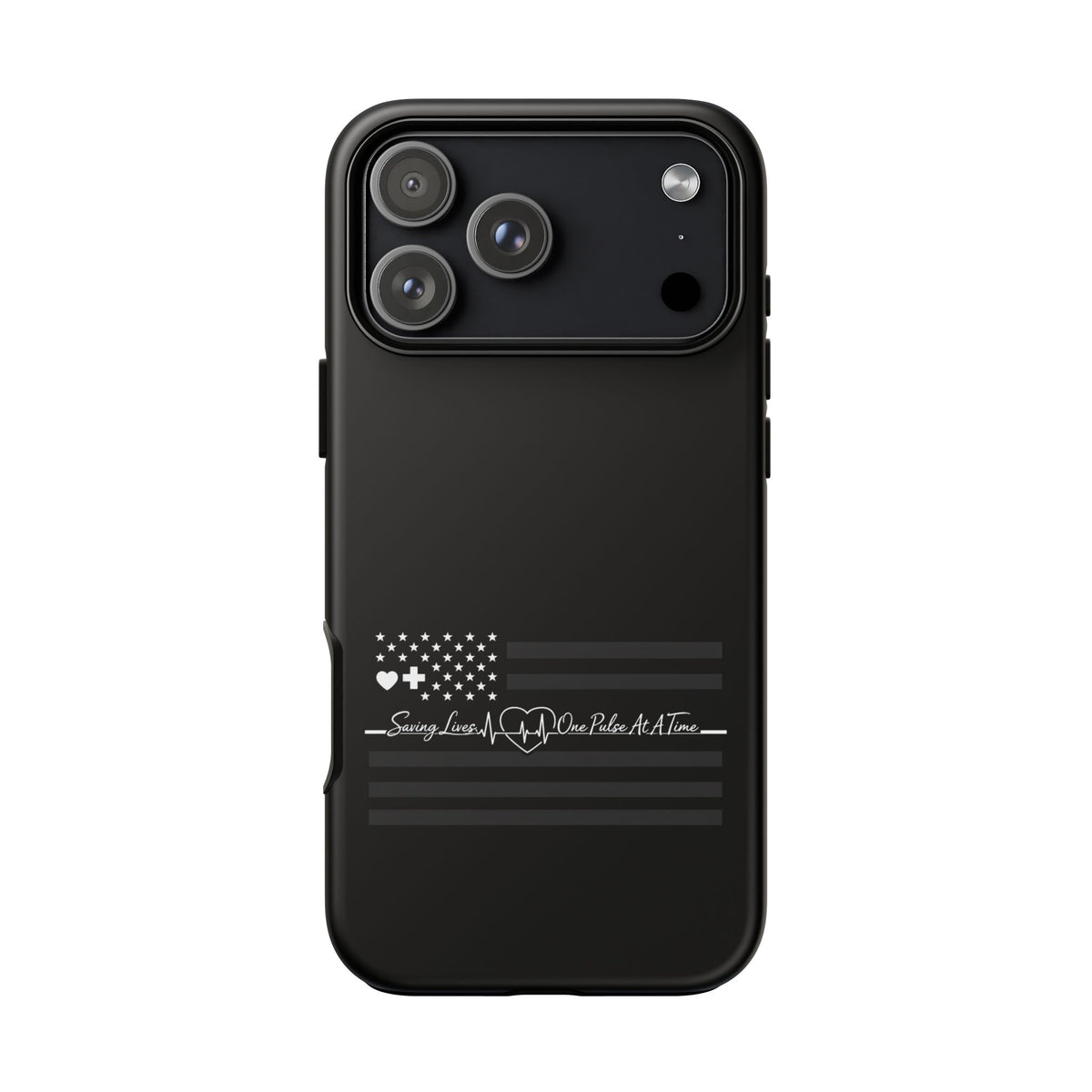 Thin White Line iPhone Case