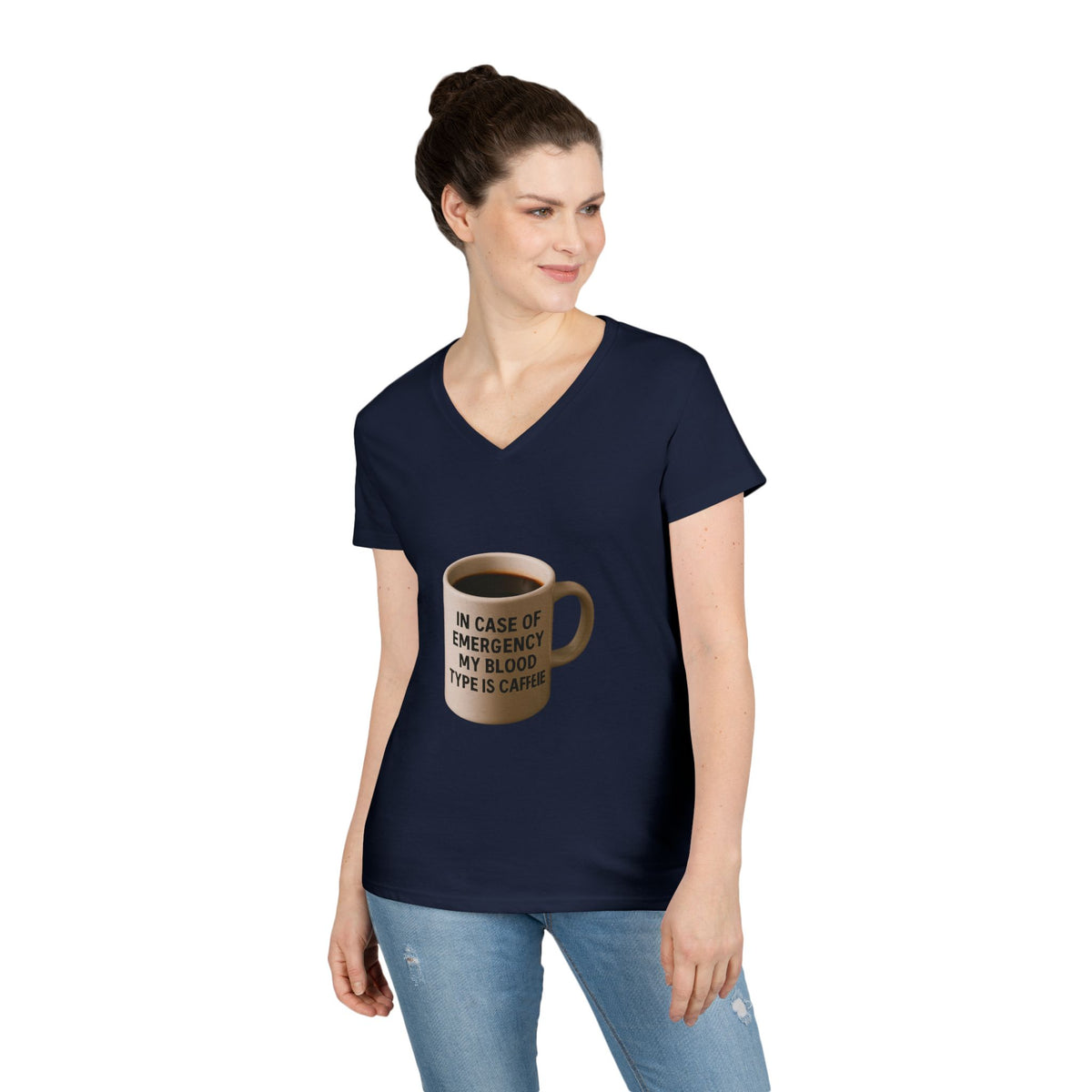 Blood Type Women's V-Neck Tee