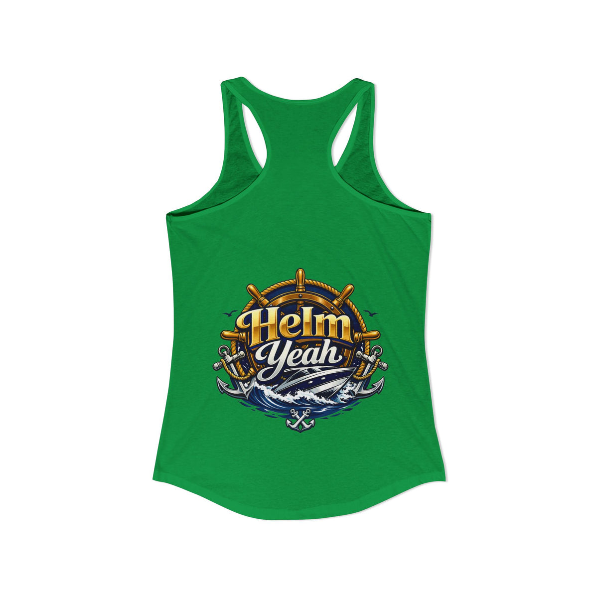 Helm Yeah Women's Racerback Tank