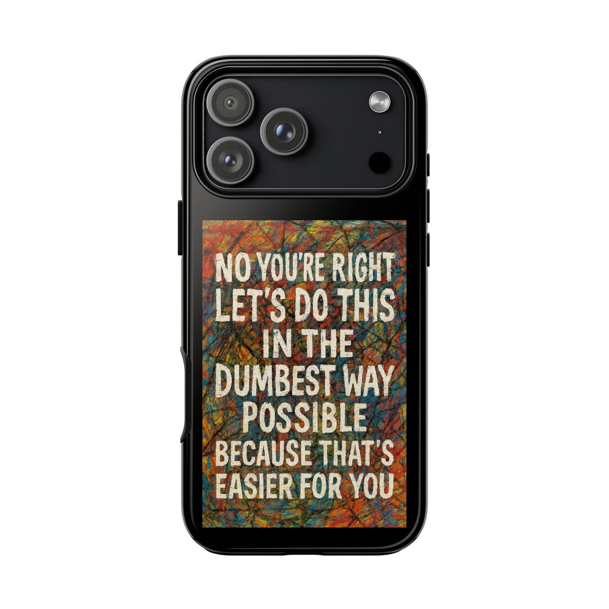 Easier For You iPhone Case