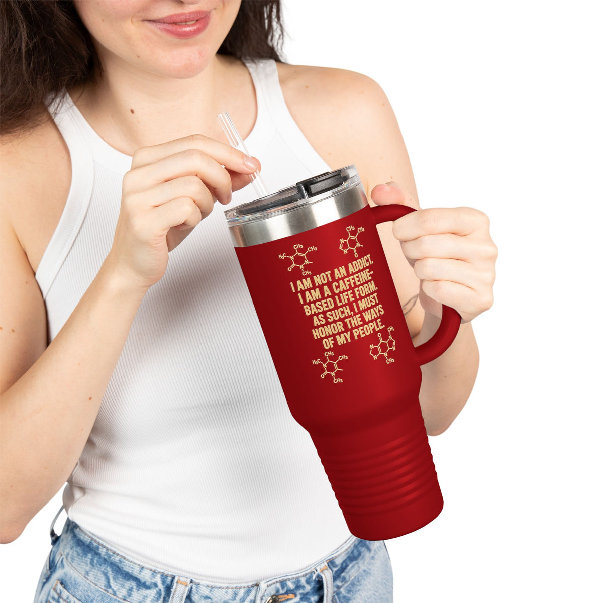 Not An Addict Insulated Travel Mug
