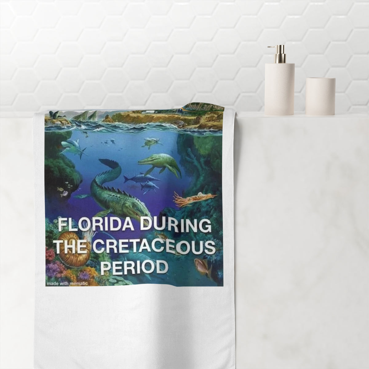 I-4 Eyesore Mink-Cotton Beach Towel