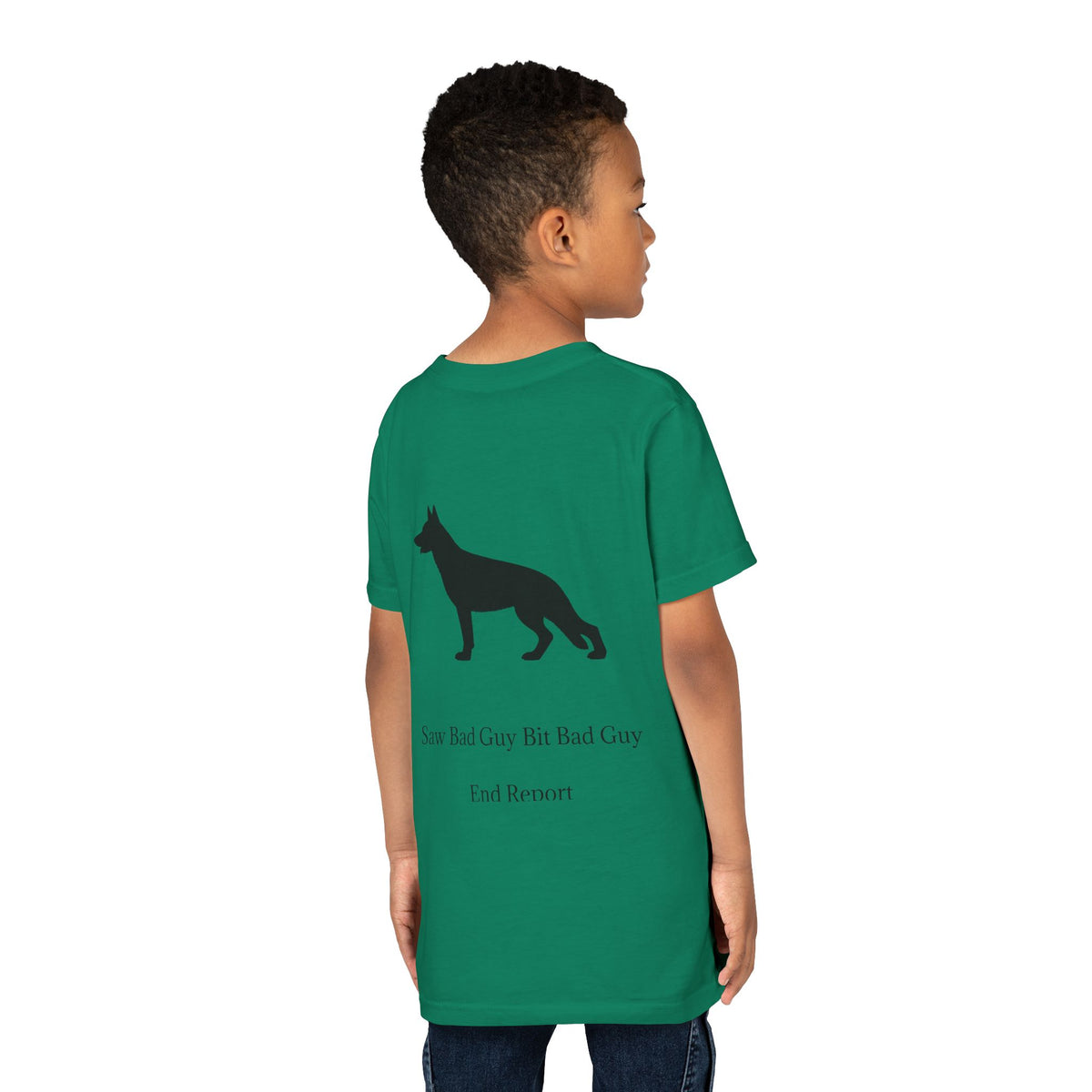 Bad Guy Youth Unisex Short Sleeve Crewneck Tee