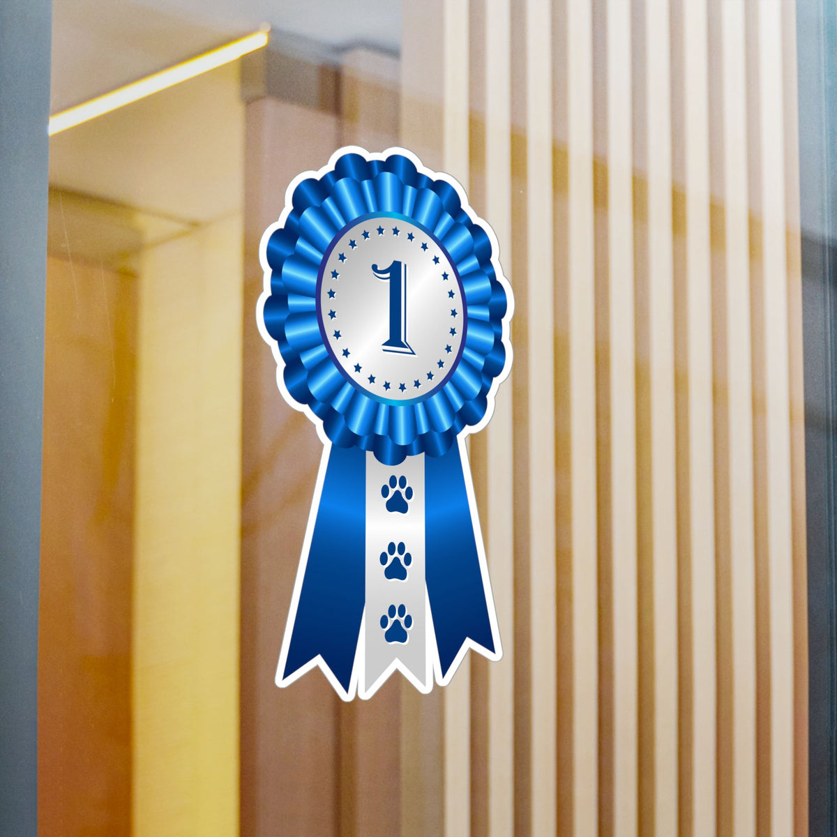 Show Ribbon Vinyl Decal