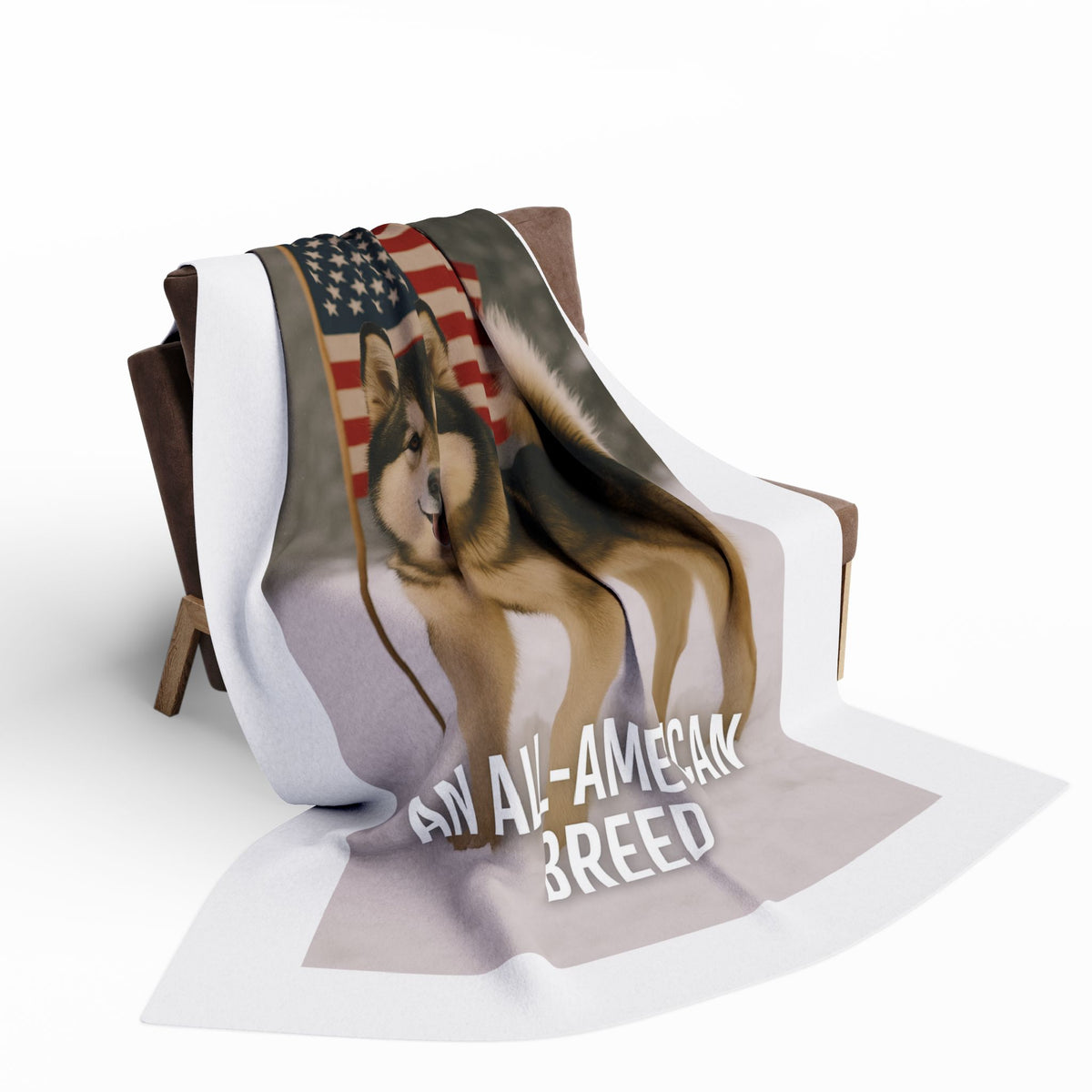 All-American Breed Arctic Fleece Blanket