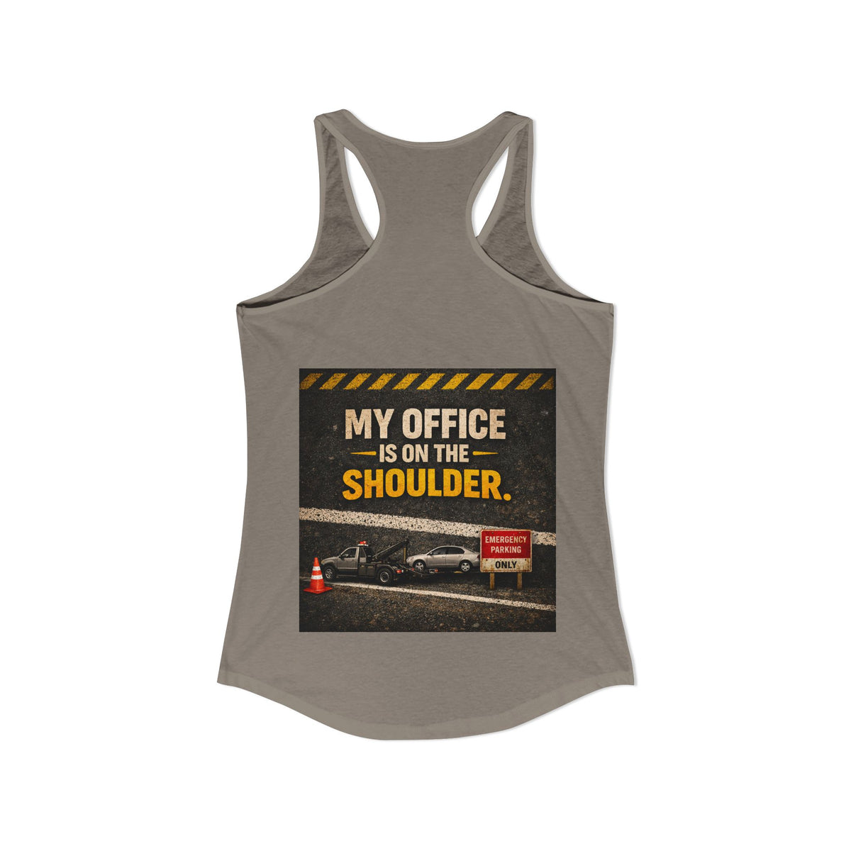 My Office Women's Racerback Tank