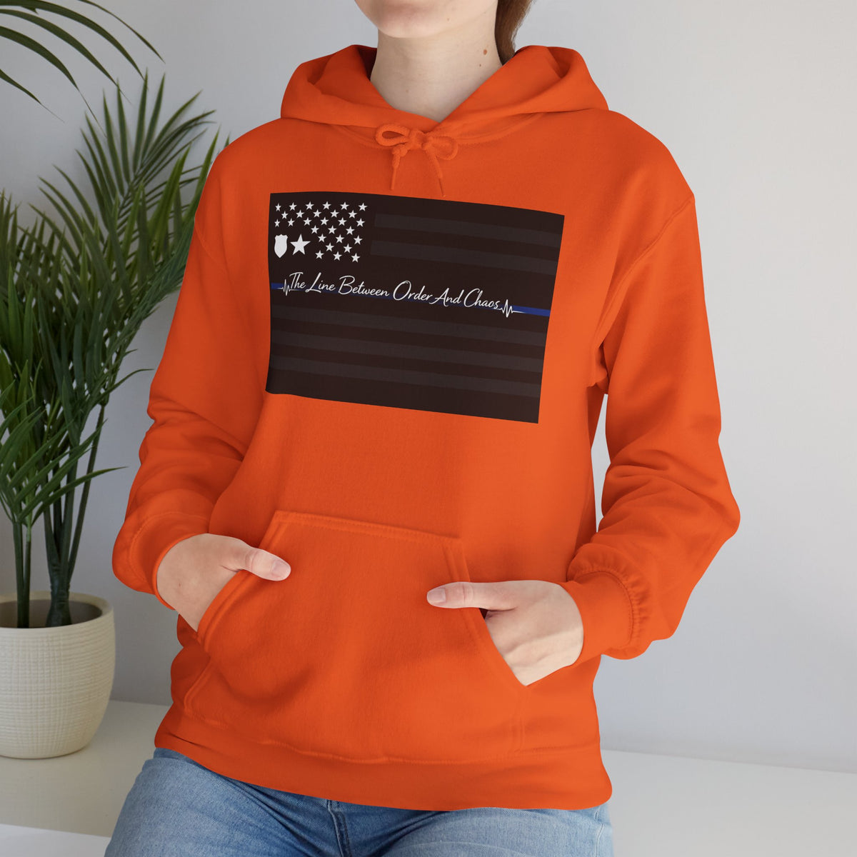 Thin Blue Line Unisex Hoodie
