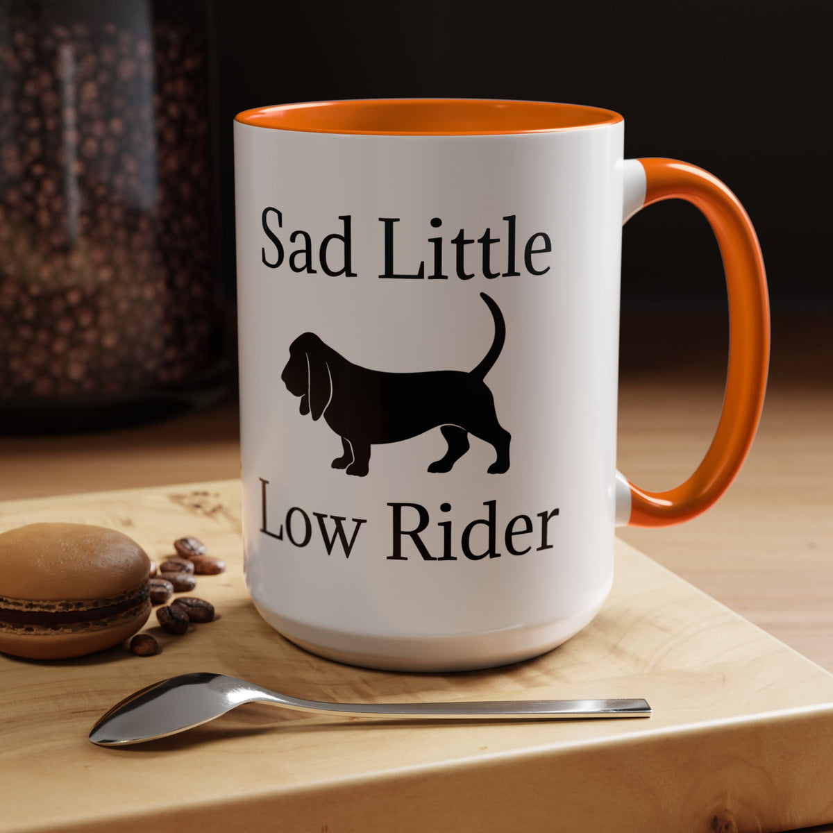 Sad Little Low Rider 2-Tone Coffee Mug