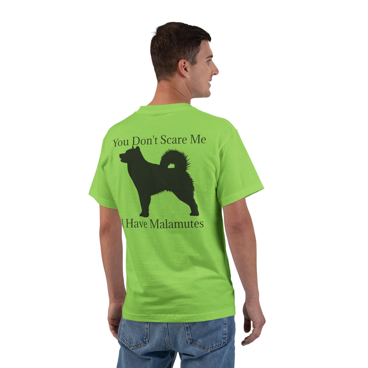 You Don't Scare Me Men's Short-Sleeve Crewneck Tee
