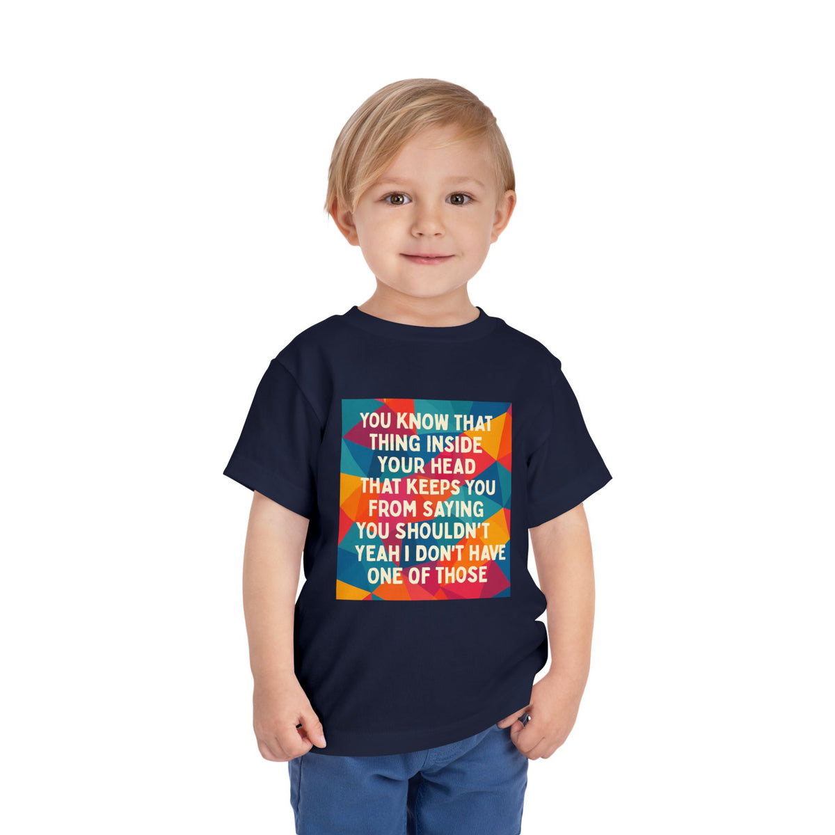 No Filter Toddler Unisex Short Sleeve Crewneck Tee
