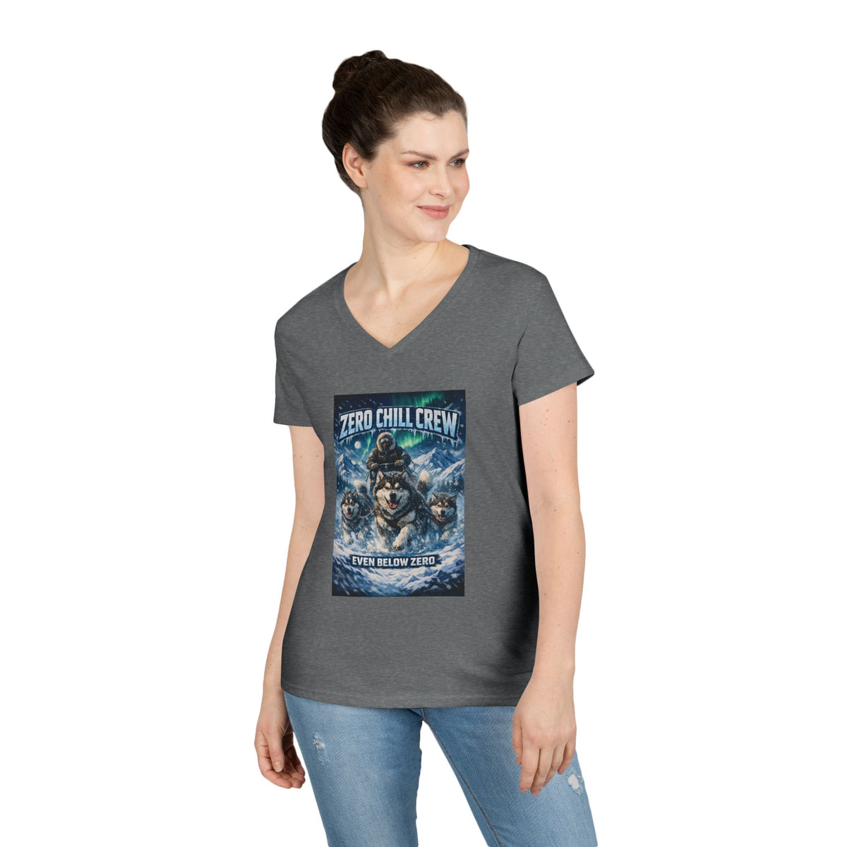 Zero Chill Crew Women's V-Neck Tee