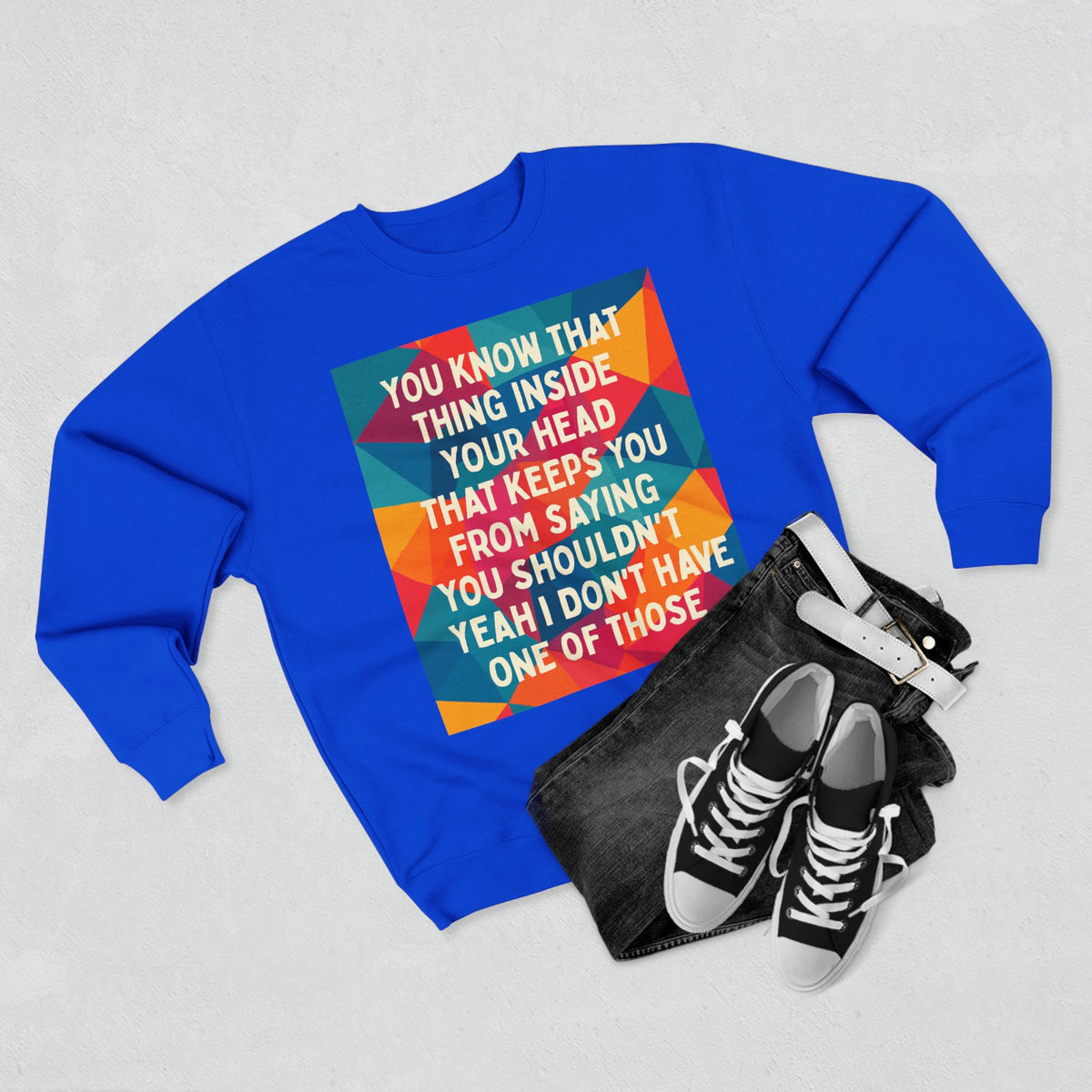 No Filter Unisex Crewneck Sweatshirt