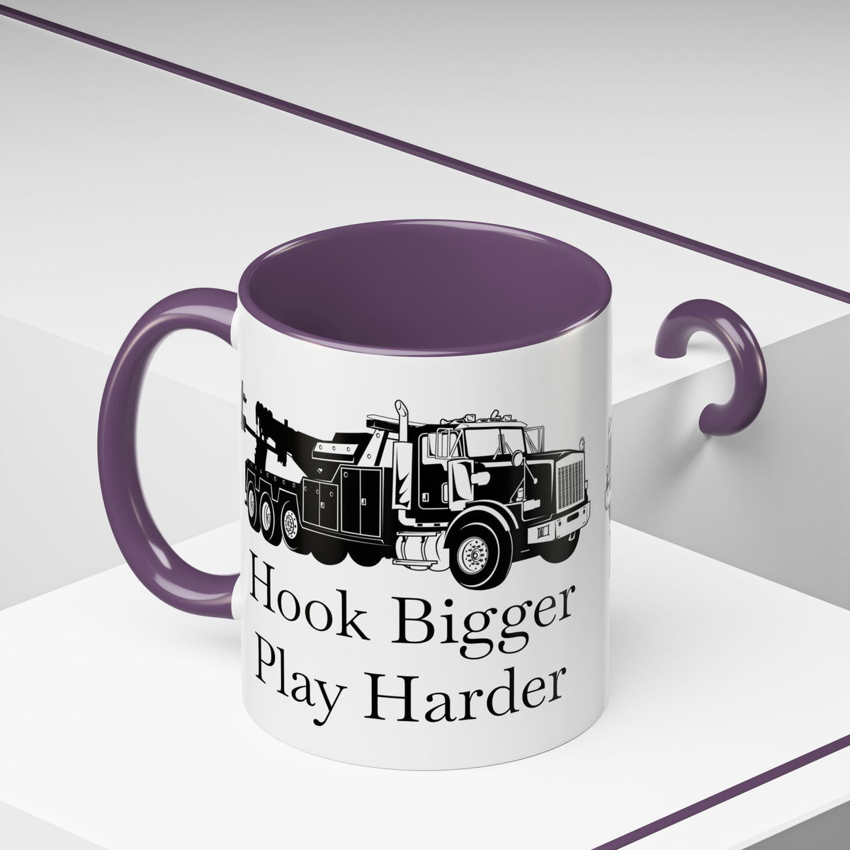 Hook Bigger 2-Tone Coffee Mug
