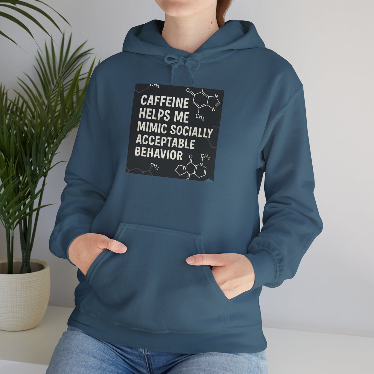 Socially Acceptable Unisex Hoodie