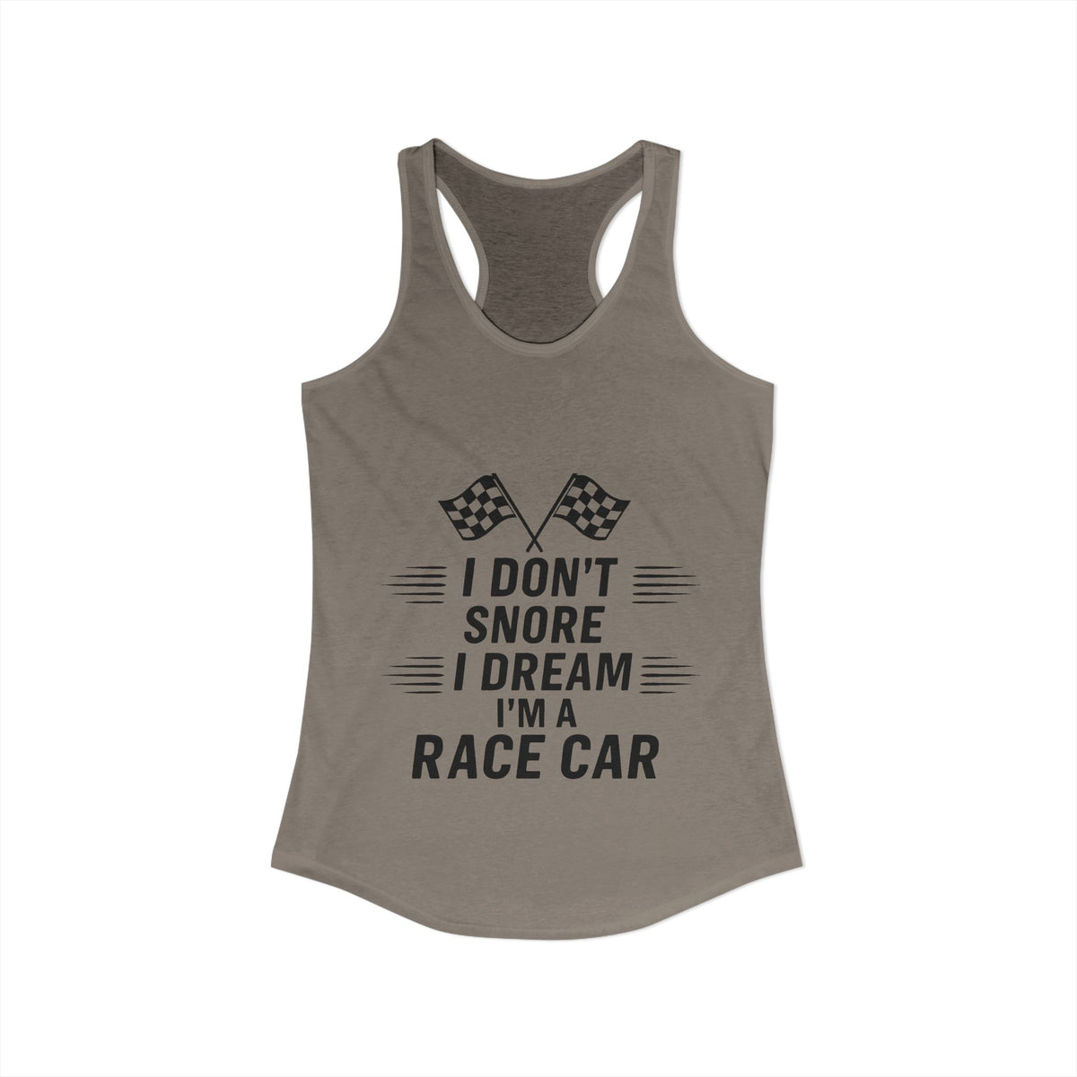 I Don't Snore Women's Racerback Tank