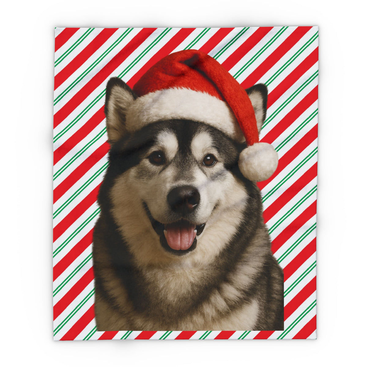 Santa Paws Malamute Arctic Fleece Blanket