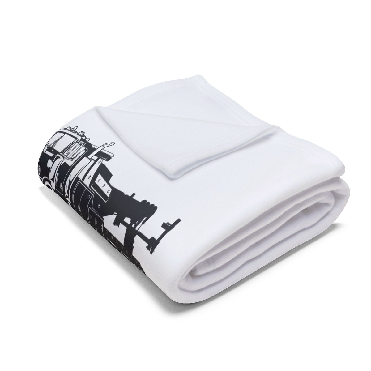 I Can't Fix Stupid Heavy Tow Truck Arctic Fleece Blanket