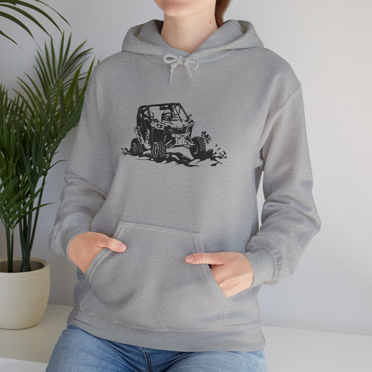 Slingin' Mud Side By Side Unisex Hoodie