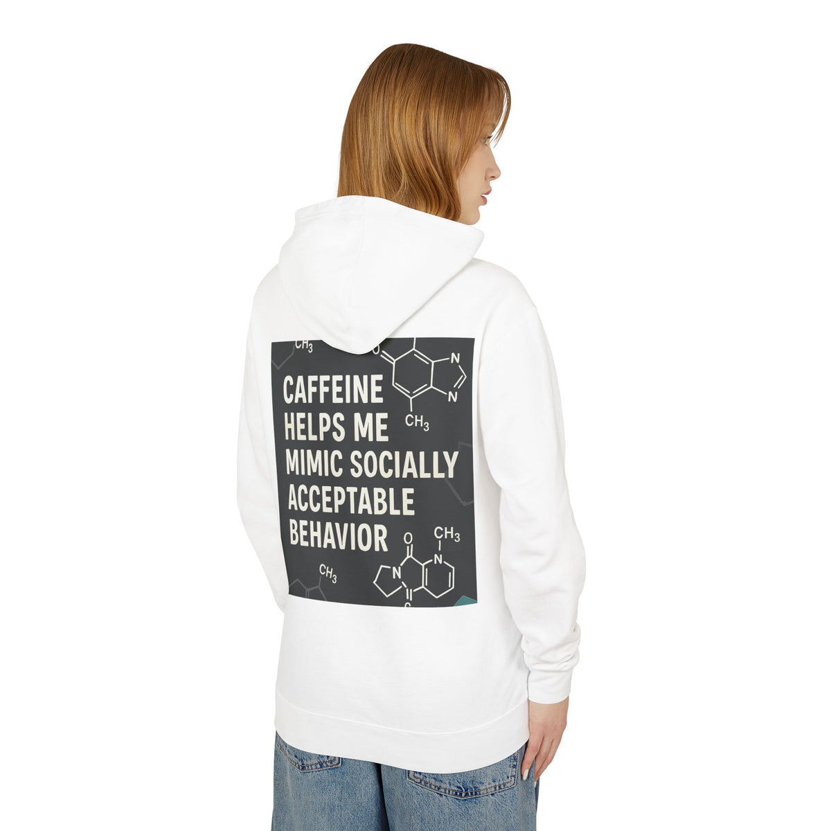 Socially Acceptable Unisex Lightweight Hoodie