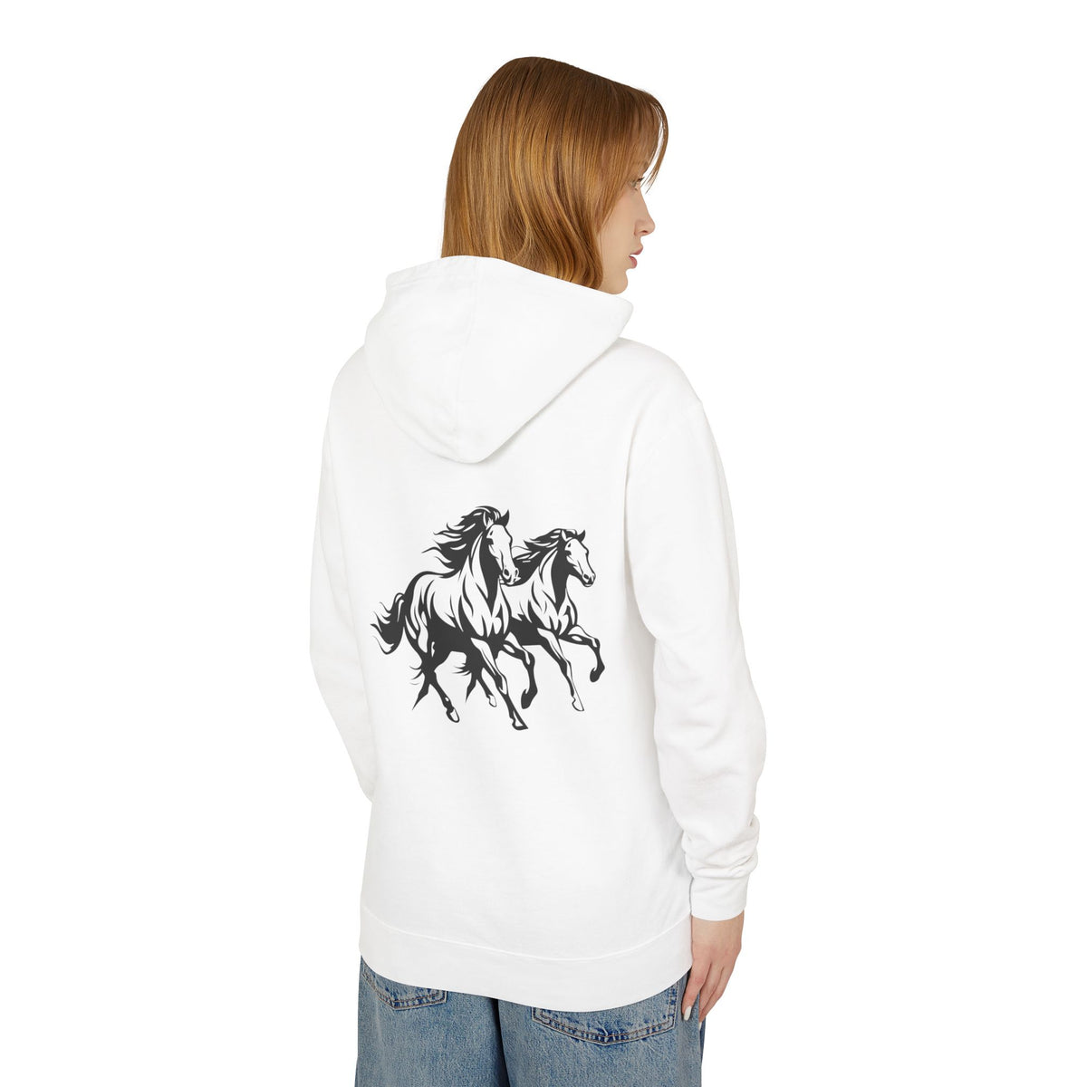 Horsin' Around Unisex Lightweight Hoodie