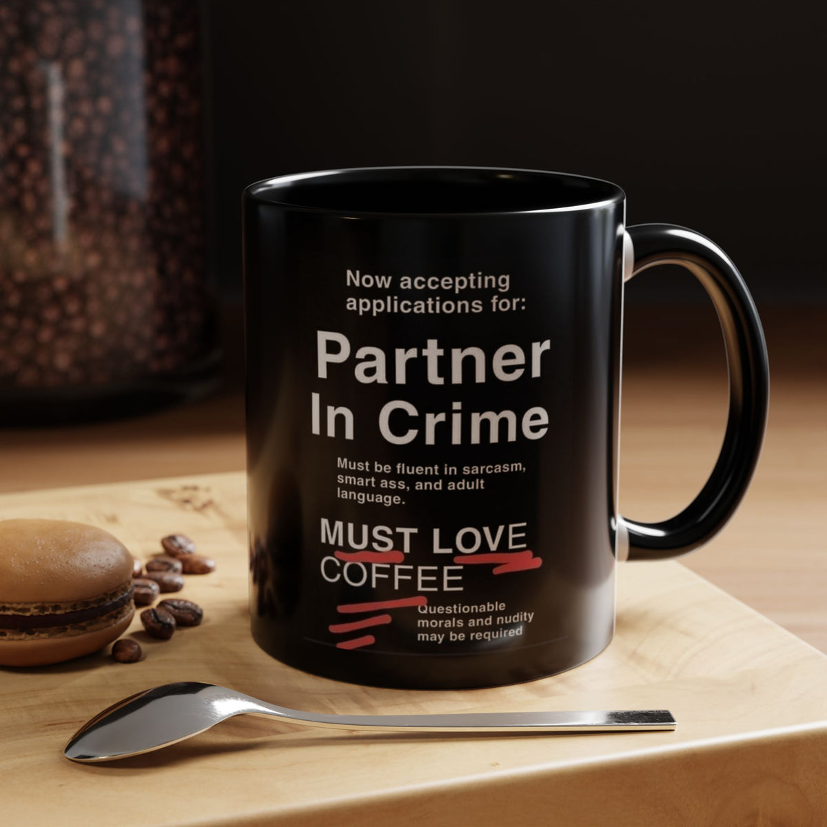Partner In Crime 2-Tone Coffee Mug