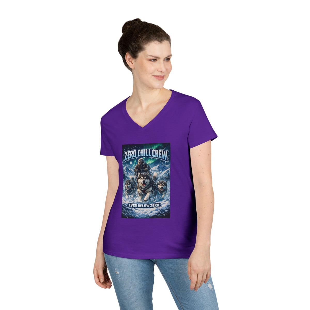 Zero Chill Crew Women's V-Neck Tee