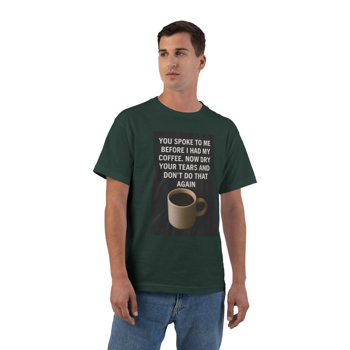 Dry Your Tears Men's Short-Sleeve Crewneck Tee