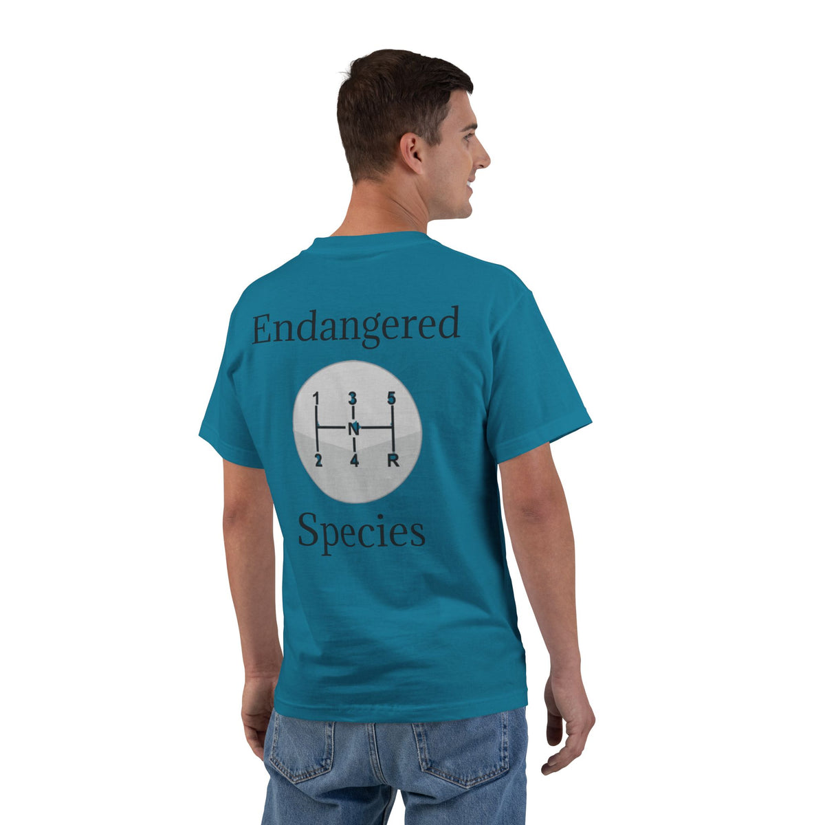 Endangered Species Men's Short-Sleeve Crewneck Tee