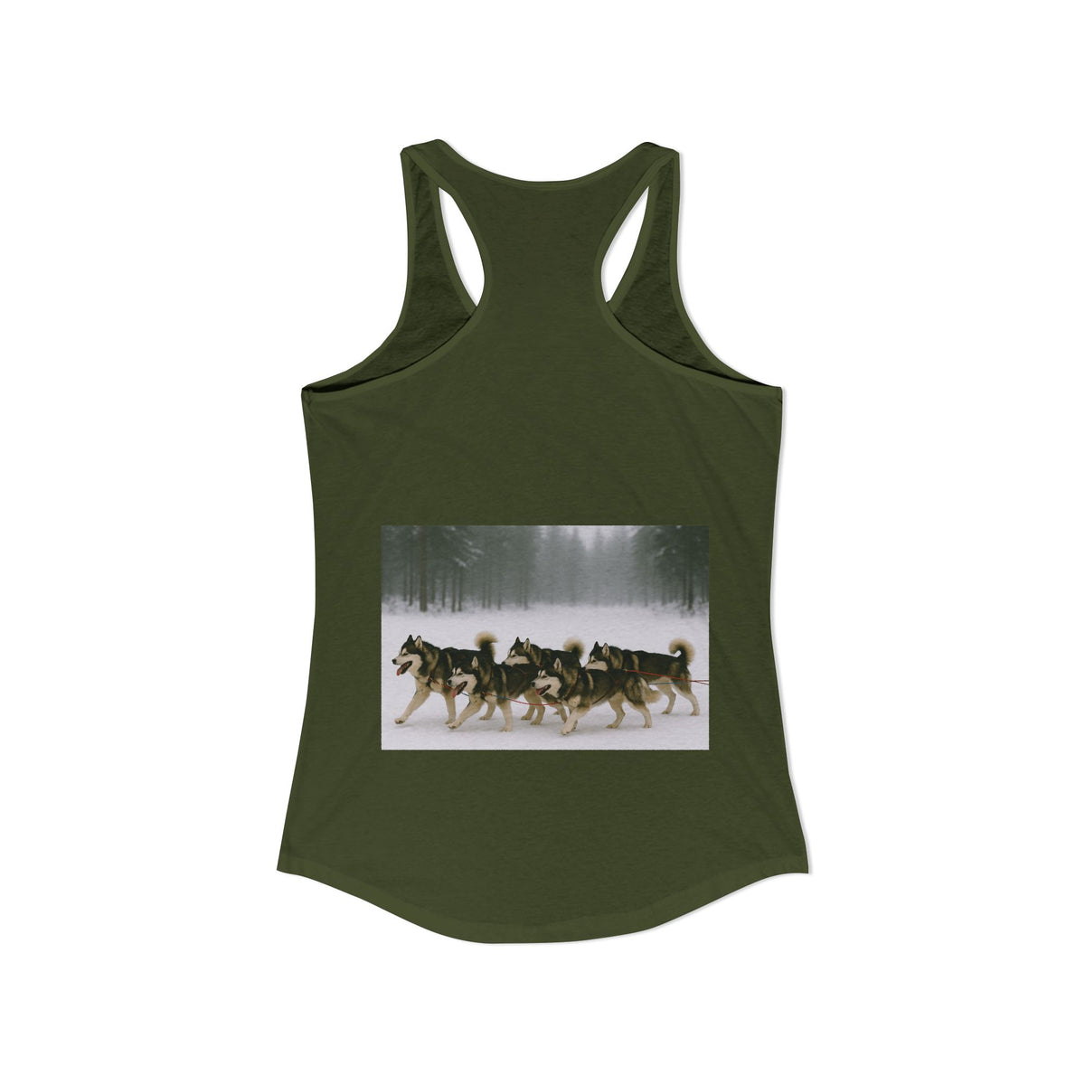 Mush On Women's Racerback Tank