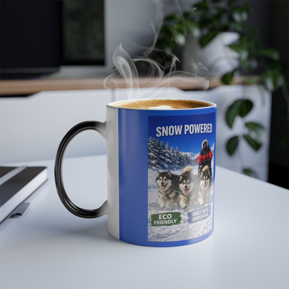 Snow Powered Color Changing Mug