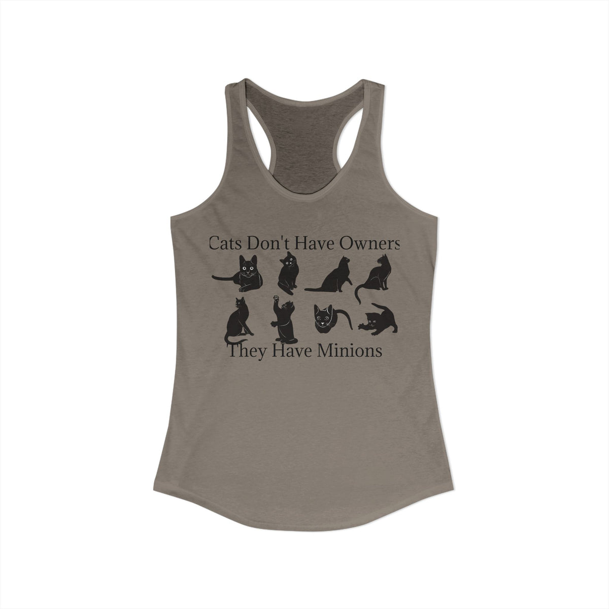 Cat Minions Women's Racerback Tank