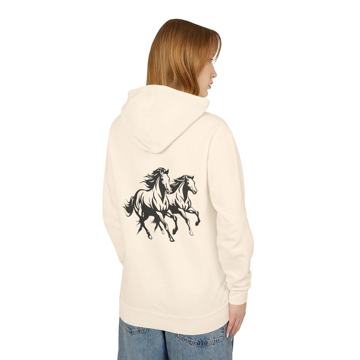 Horsin' Around Unisex Lightweight Hoodie