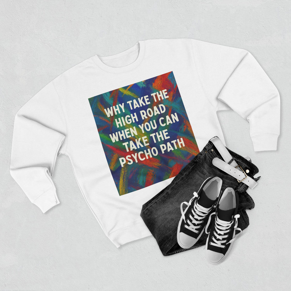 Psycho Path Unisex Crewneck Sweatshirt