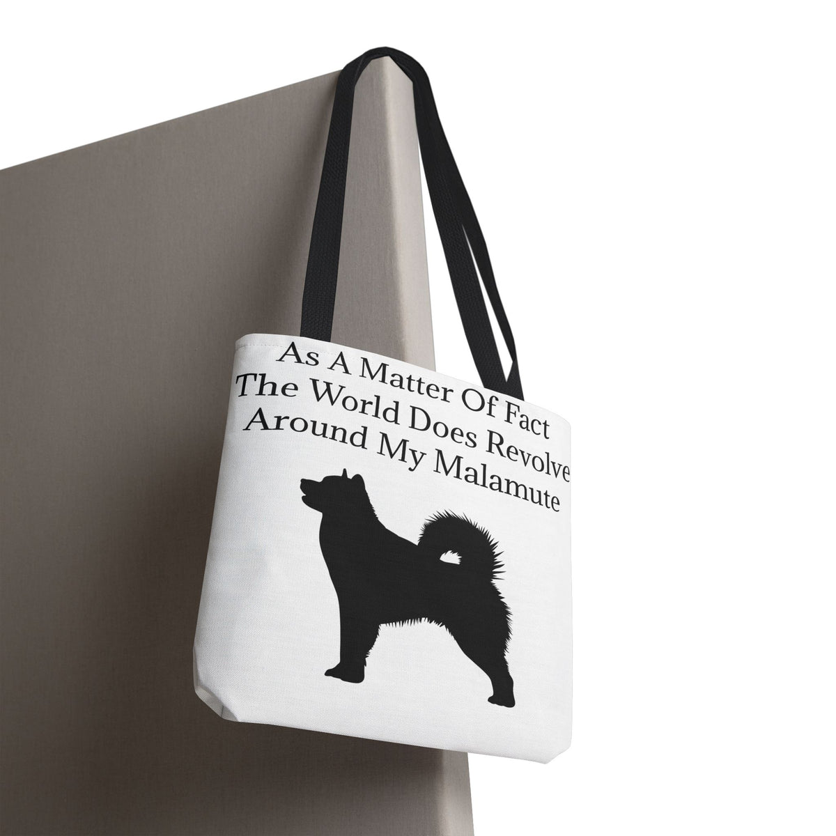 Matter Of Fact Malamute Tote Bag
