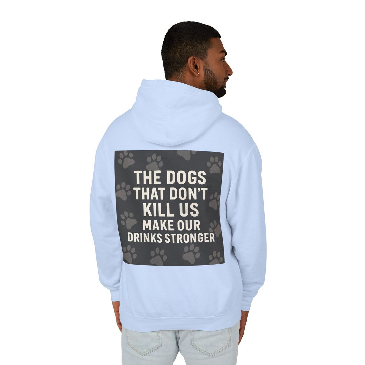 Drinks Stronger Unisex Lightweight Hoodie