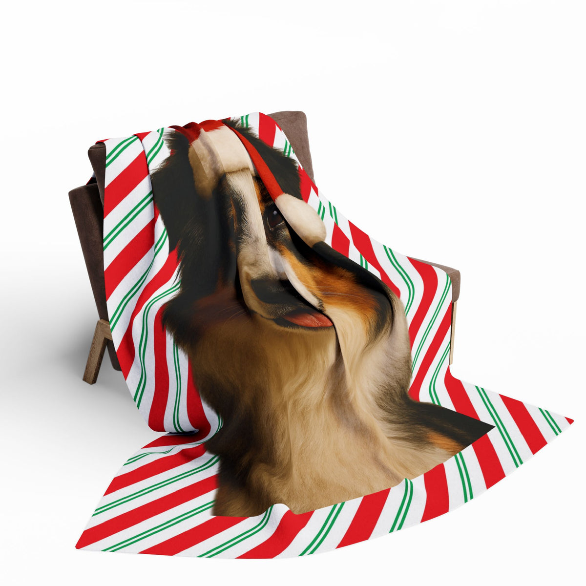 Santa Paws Aussie Arctic Fleece Blanket
