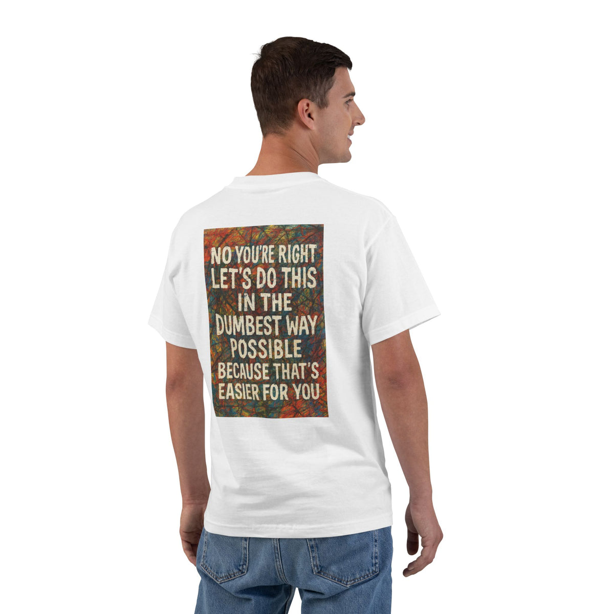 Easier For You Men's Short-Sleeve Crewneck Tee