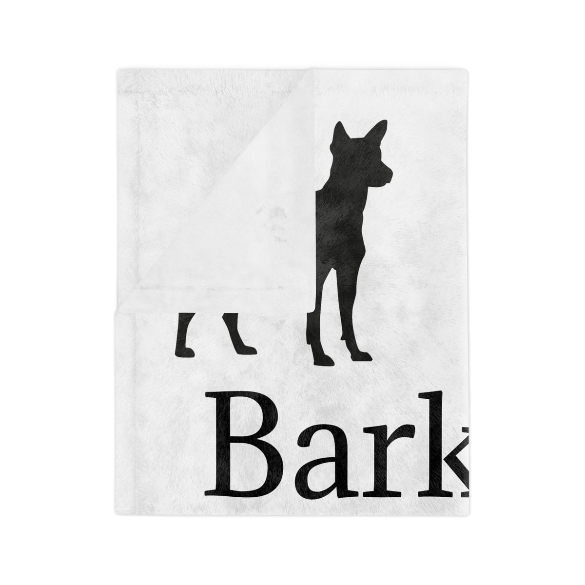Barkless Not Mute Velveteen Microfiber Blanket