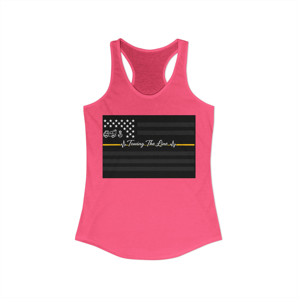 Thin Yellow Line Women's Racerback Tank