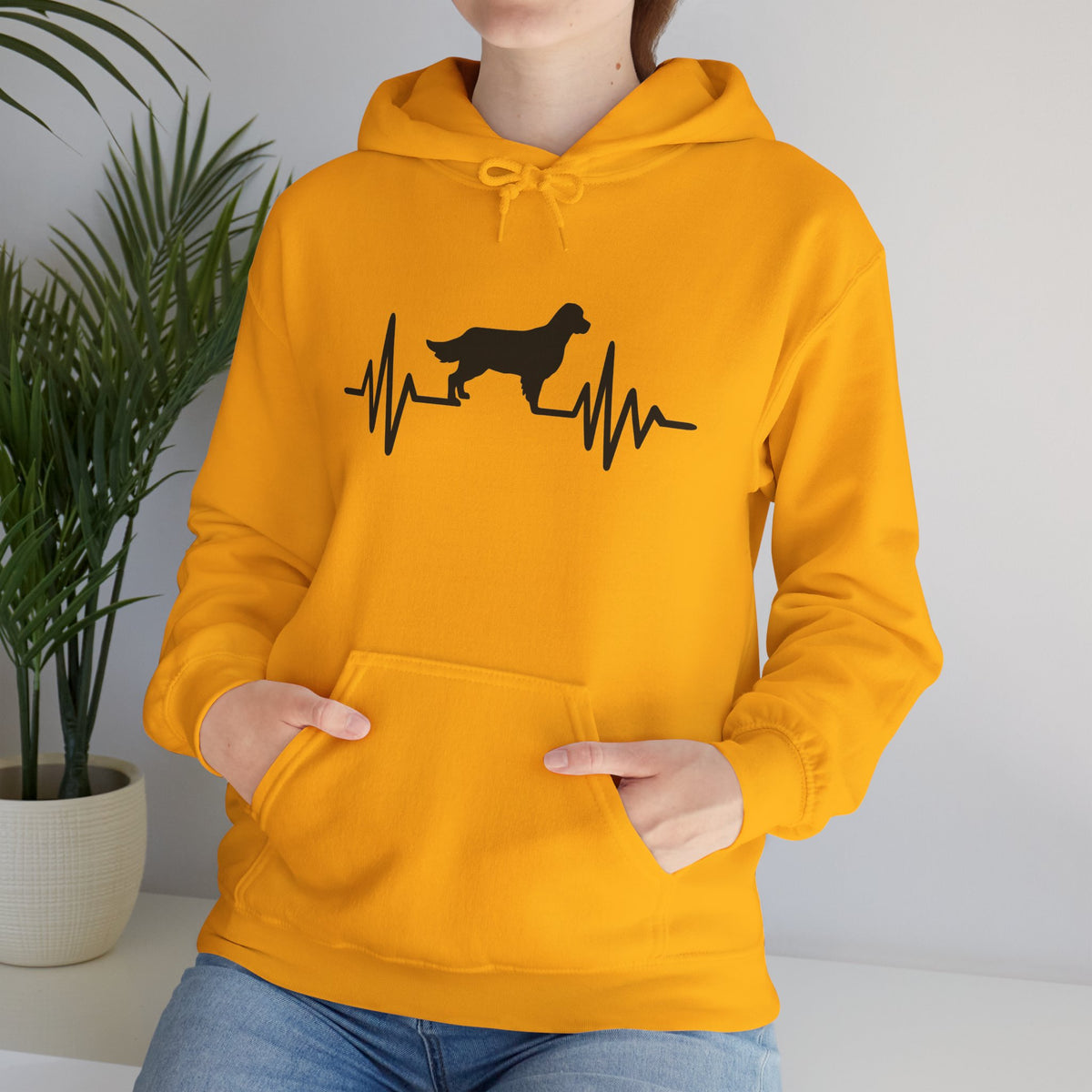 My Heart Beats For Goldens Unisex Hoodie