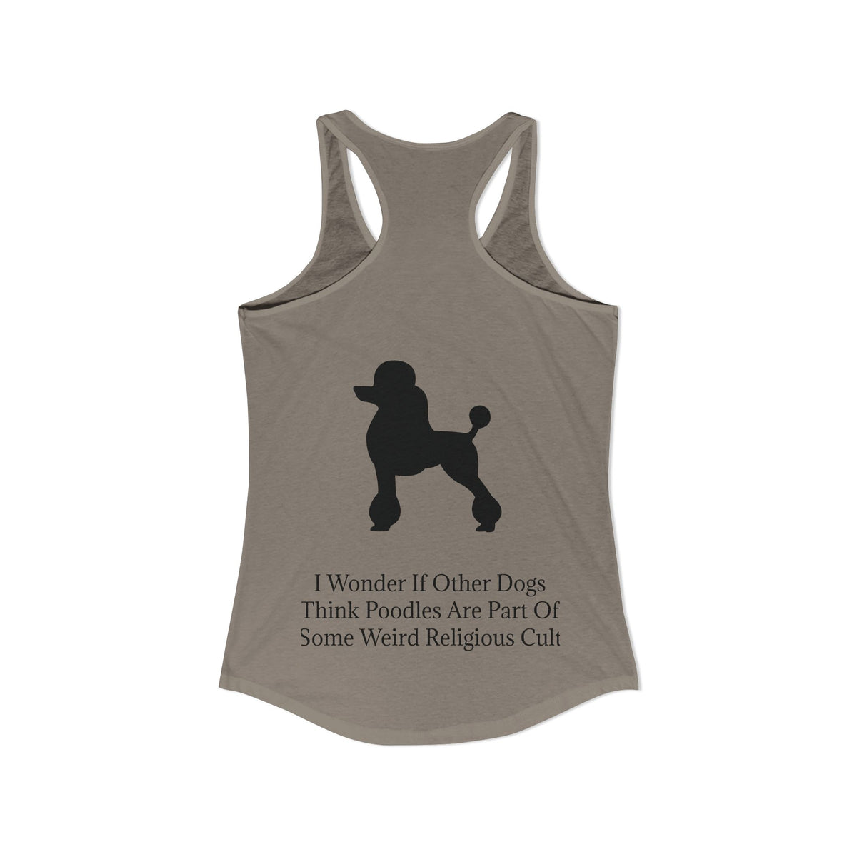 I Wonder Women's Racerback Tank