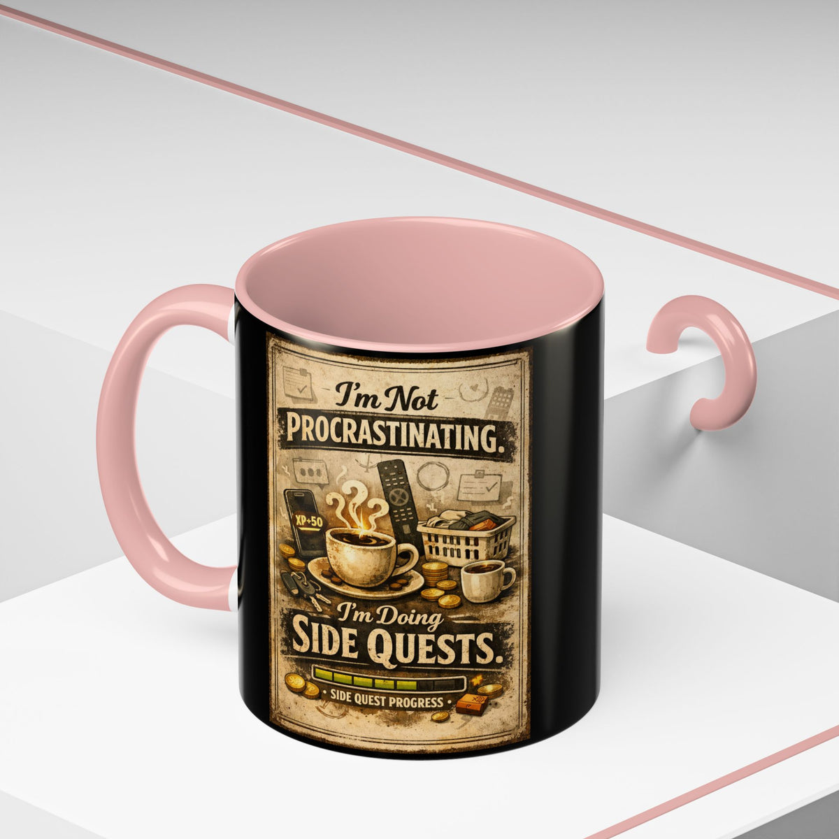 Procrastinating 2-Tone Coffee Mug