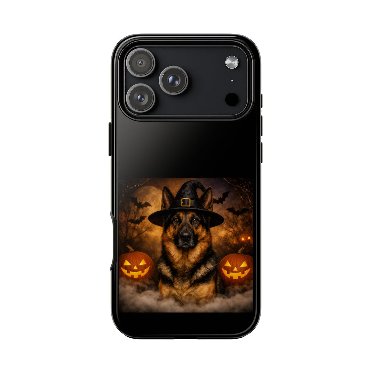 Witch Hat Pack German Shepherd iPhone Case