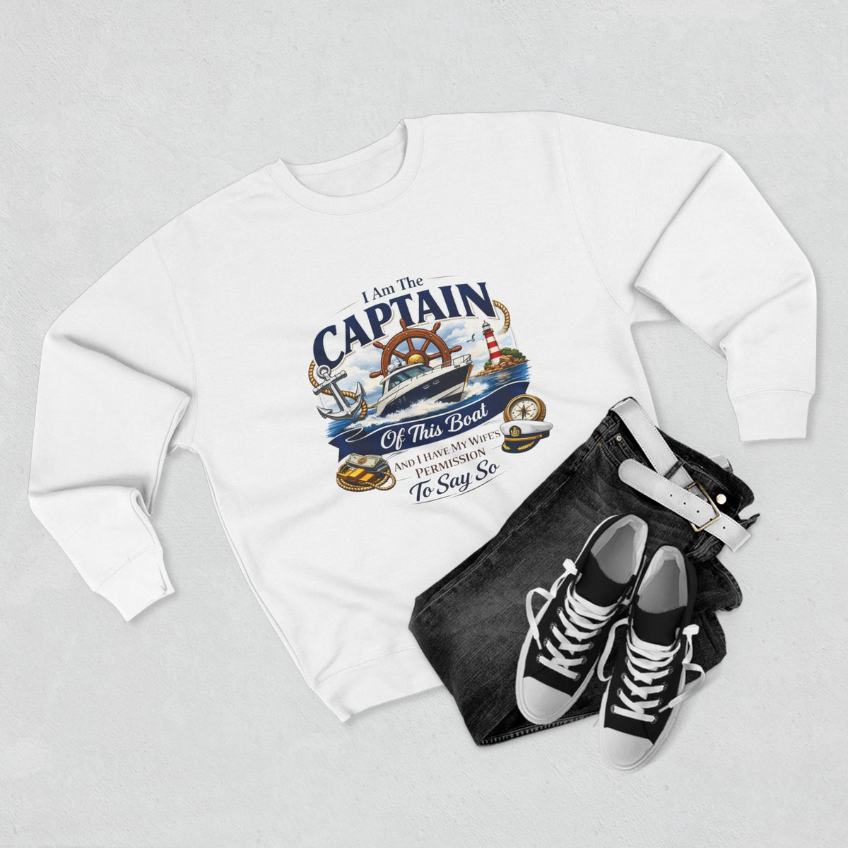 Captain Unisex Crewneck Sweatshirt