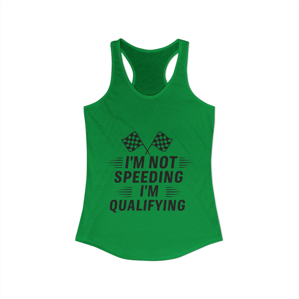 I'm Qualifying Women's Racerback Tank