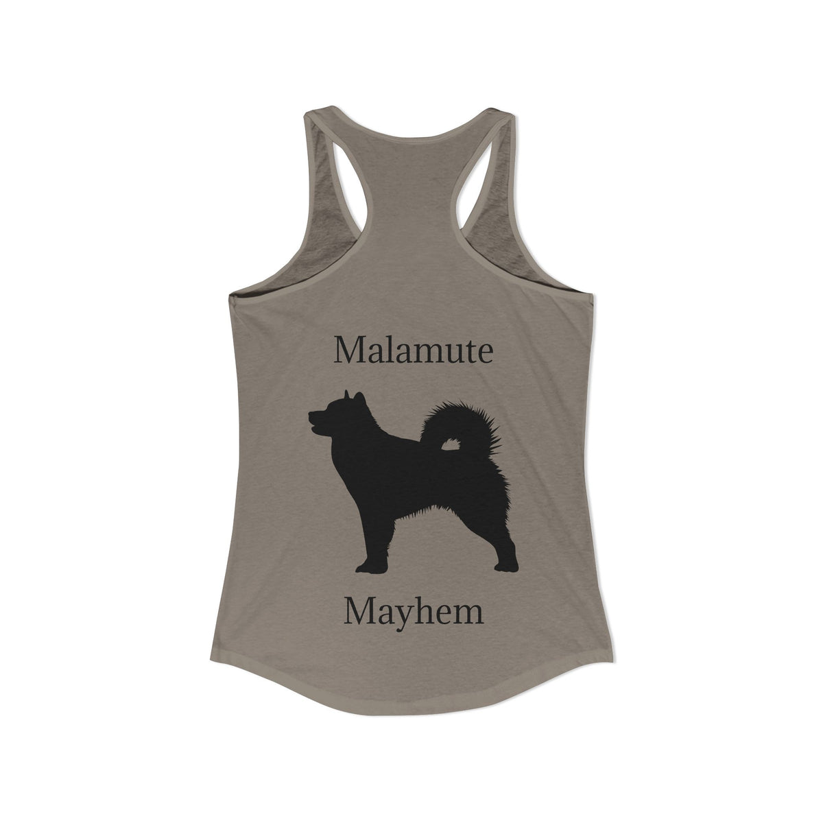 Malamute Mayhem Women's Racerback Tank
