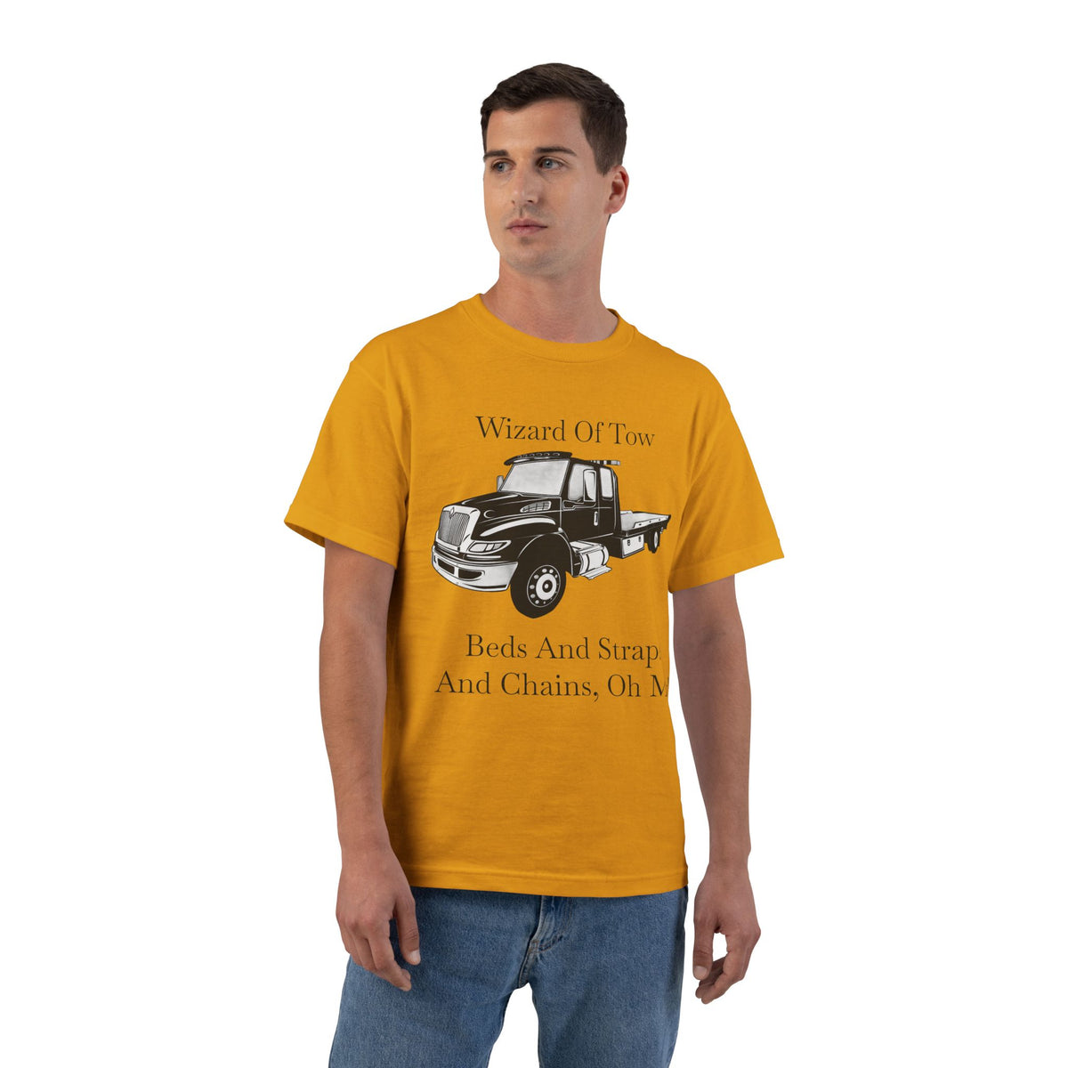 Wizard Of Tow Men's Short-Sleeve Crewneck Tee