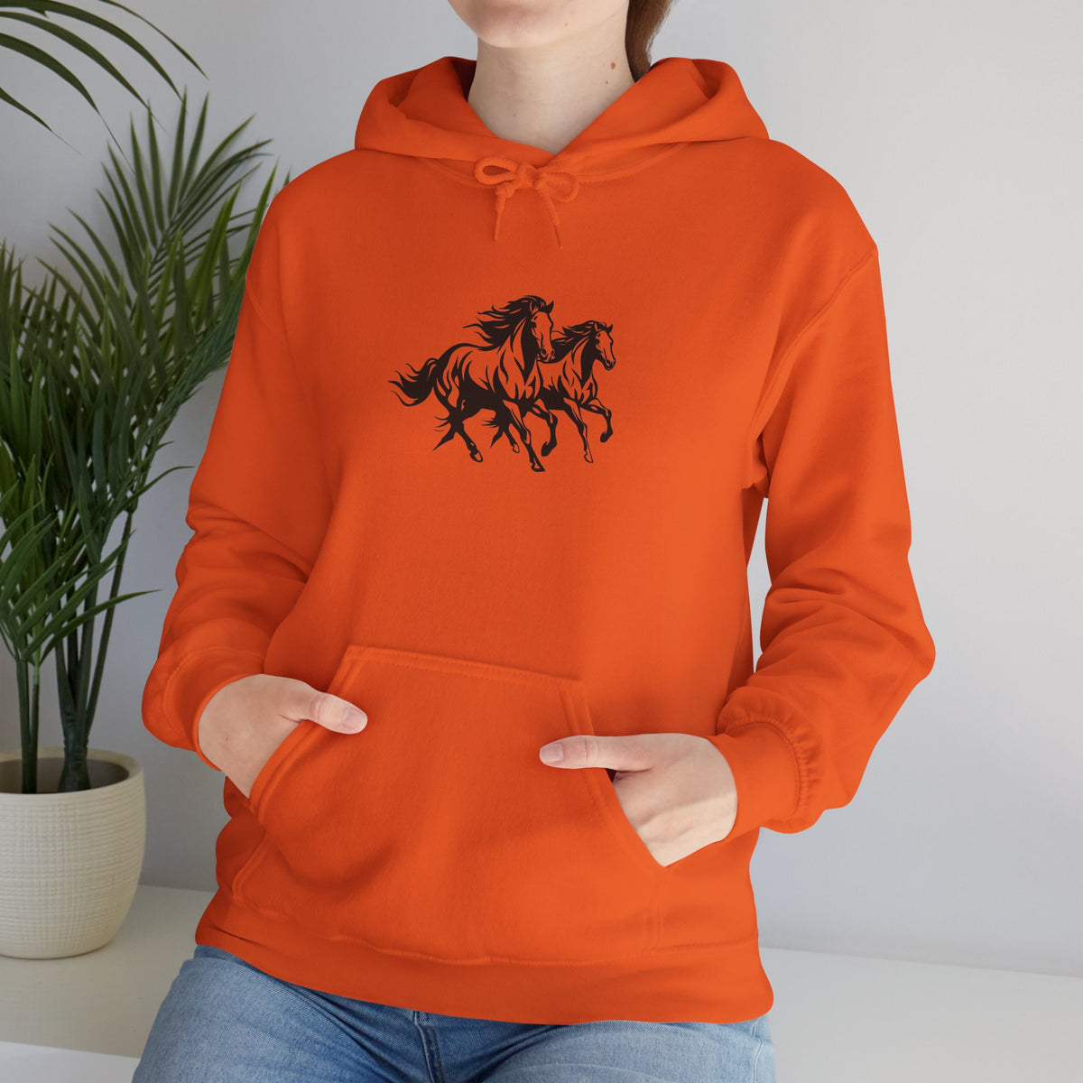 Horsin' Around Unisex Hoodie