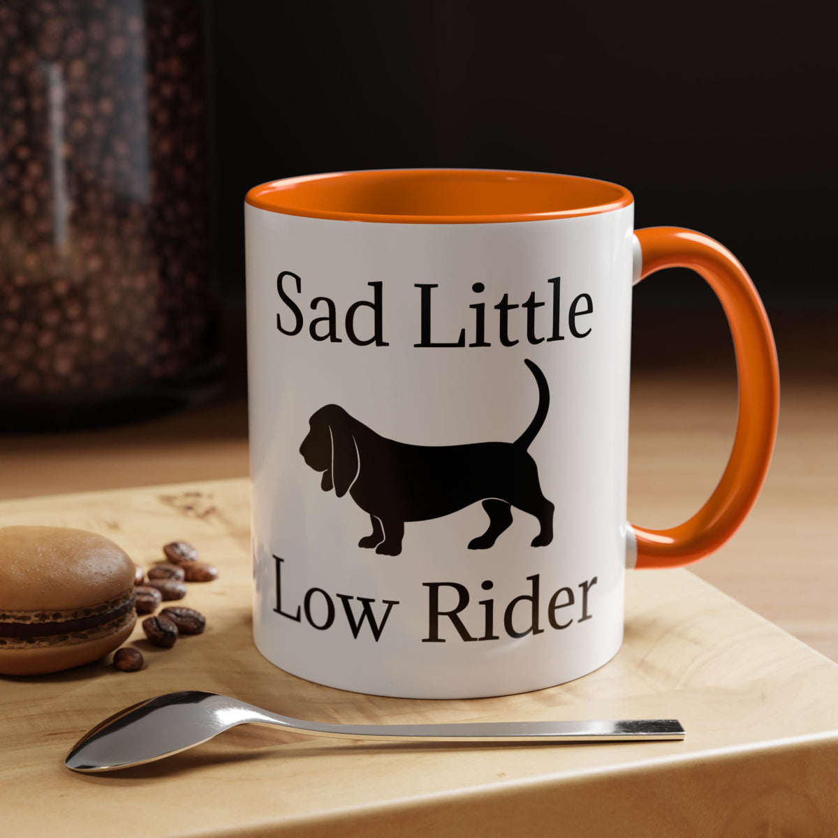 Sad Little Low Rider 2-Tone Coffee Mug